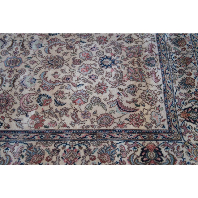 Karastan 100% Wool Oriental Palmette Animal 738 Area Rug Carpet Mat 9' X 6'' For Sale - Image 12 of 15