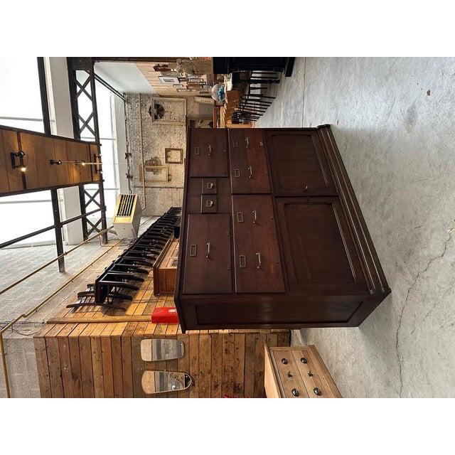 Meuble de métier en chêne For Sale - Image 4 of 16