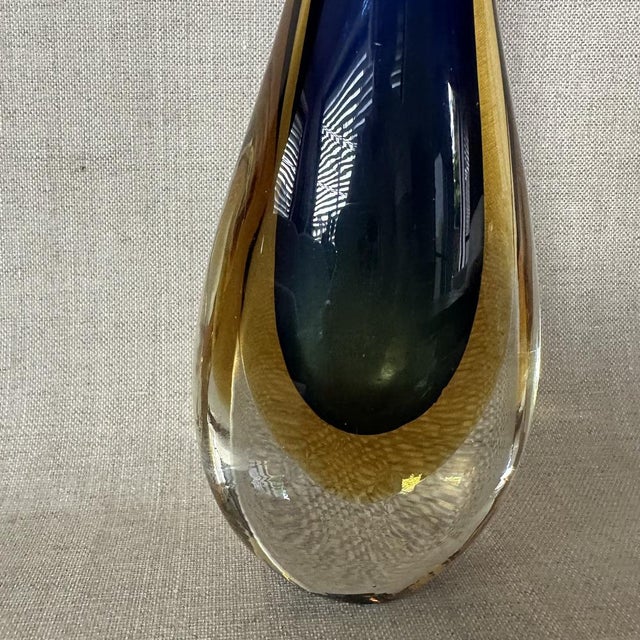 Murano Glass Vase by Flavio Poli for Seguso, 1960s For Sale - Image 5 of 6