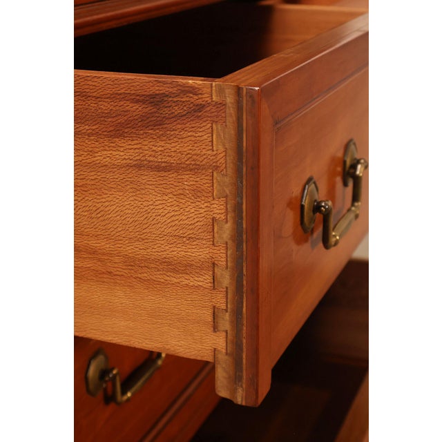 French Kindel French Directoire Style Fruitwood High Chest For Sale - Image 3 of 18