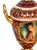Early 20th Century “Good Night” Vienna Style Porcelain Urn Lamp Maiden and Candle, Signed F. Koller For Sale In West Palm - Image 6 of 16