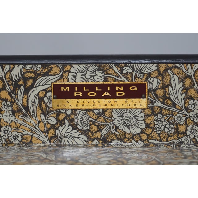Baker Milling Road Chinoiserie 1 Drawer Hall Table For Sale - Image 18 of 18