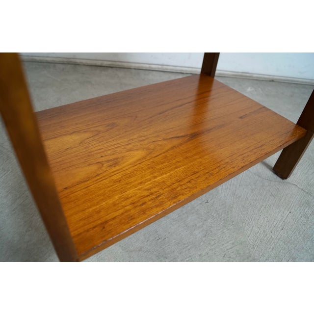 1970’s Mid-Century Danish Modern Teak Nightstand For Sale - Image 12 of 12