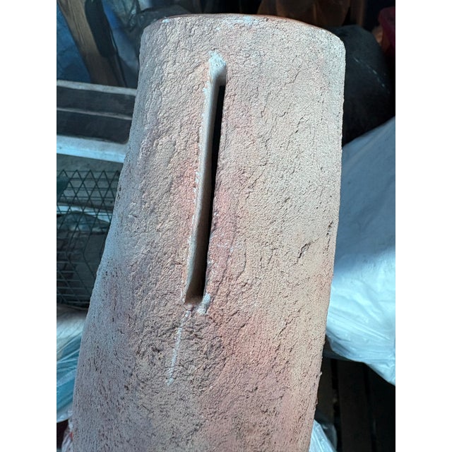 “Steel Torso” Large Abstract Female Sculpture by Tom Neugebauer, Signed & Dated 1990 For Sale - Image 12 of 12