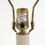 White Late 20th Century Neoclassical Urn Plaster Floor Lamp With Swag Handles For Sale - Image 8 of 9