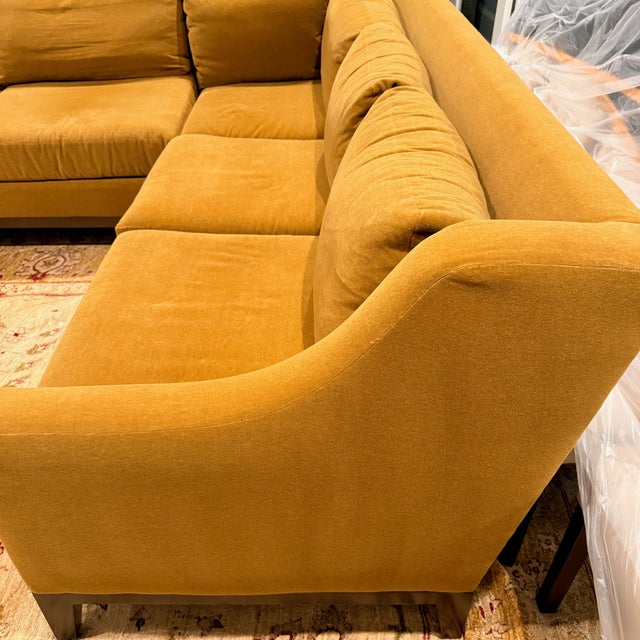 Stewart Furniture Mohair Sectional For Sale - Image 15 of 15