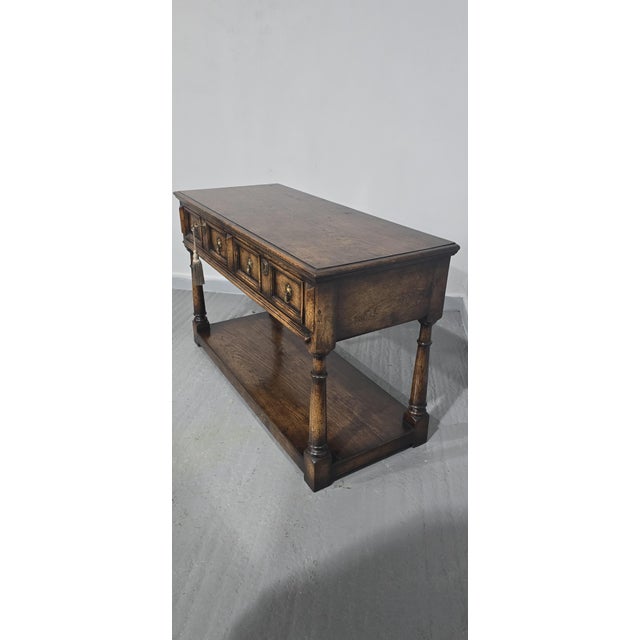 Oak Sideboard with Dresser Base, 1920 For Sale - Image 6 of 18