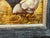 Brown Samy Chickens in a Henhouse Painting, Signed For Sale - Image 8 of 12