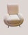 Mid Century Postmodern Italian Slant Back Club Chairs Newly Reupholstered - Pair For Sale - Image 12 of 13
