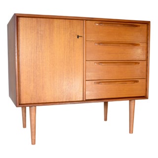 Mid-Century Modern Teak Sideboard by Heinrich Riestenpatt, 1960s For Sale