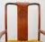 Wood Mid 20th Century George Zee & Co. Anglo-Chinese Teak Extendable Dining Table & 8 Horseshoe Back Chairs - Set of 9 For Sale - Image 7 of 12