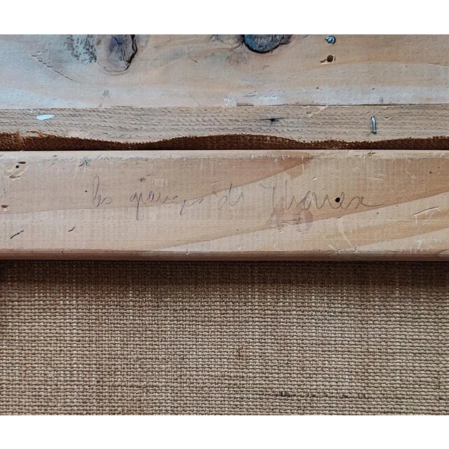 Henri Vincent Gillard, Les granges de Thônex, Oil on Canvas, Framed For Sale - Image 10 of 11