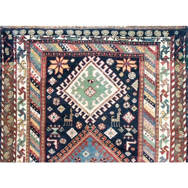 Early 20th Century Persian Qashqai Runner For Sale - Image 12 of 16