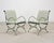 Metal Set of Four o.w. Lee Wrought Iron Garden Patio Dining Armchairs For Sale - Image 7 of 18
