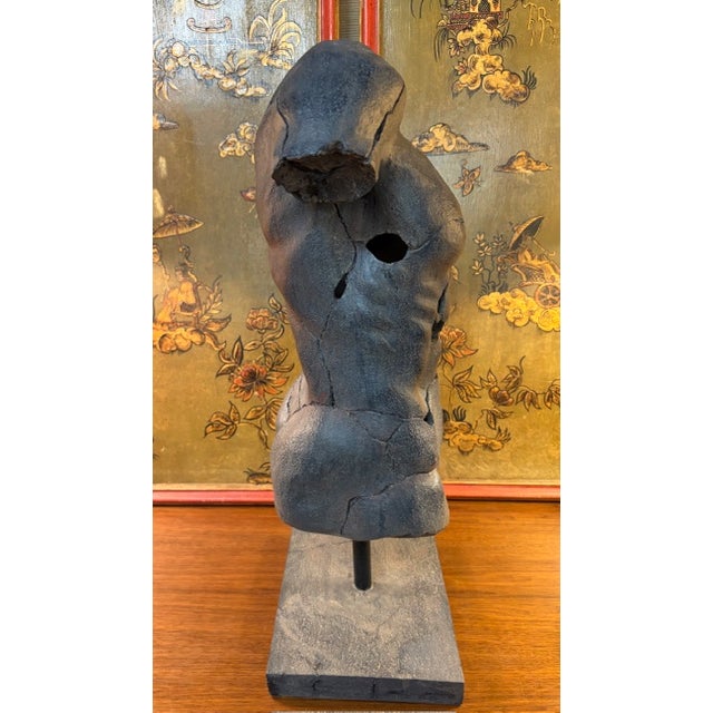 2020s Male Torso Staue - Decorative Object For Sale - Image 5 of 6