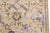 Mid 20th Century Creamy Beige Turkish Area Rug For Sale - Image 9 of 10