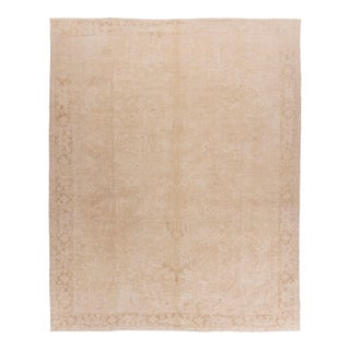 Vintage Circa 1940 Subdued Rug 10ft X 12ft 5in For Sale