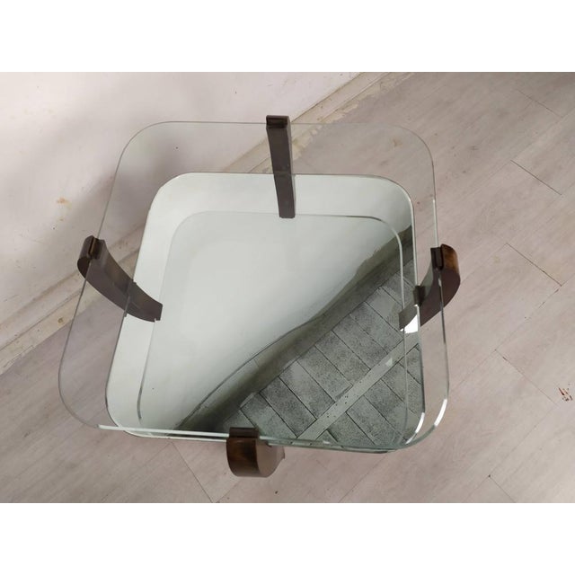 Silver Art Deco Coffee Table in Mirror, 1930s For Sale - Image 8 of 16