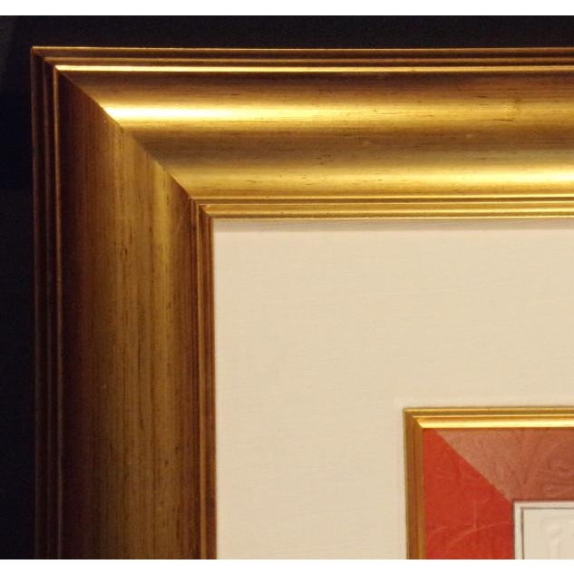 Impressionist Sunol Alvar "La Pintora Mexicana" Hand Signed Framed Embossed Lithograph For Sale - Image 3 of 5