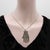 Metal Vintage Berber Hand of Fatima / Hamsa Sterling Silver Pendant With Central Flower Motif For Sale - Image 7 of 9