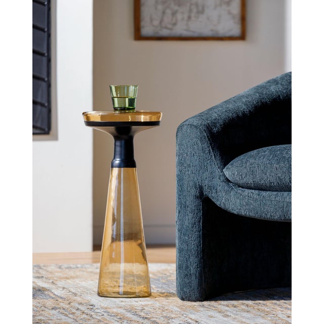 2020s Luzerne End Table Camel For Sale - Image 5 of 8