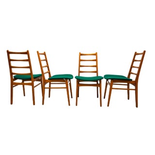 Vintage Scandinavian Style Chairs, Set of 4 For Sale