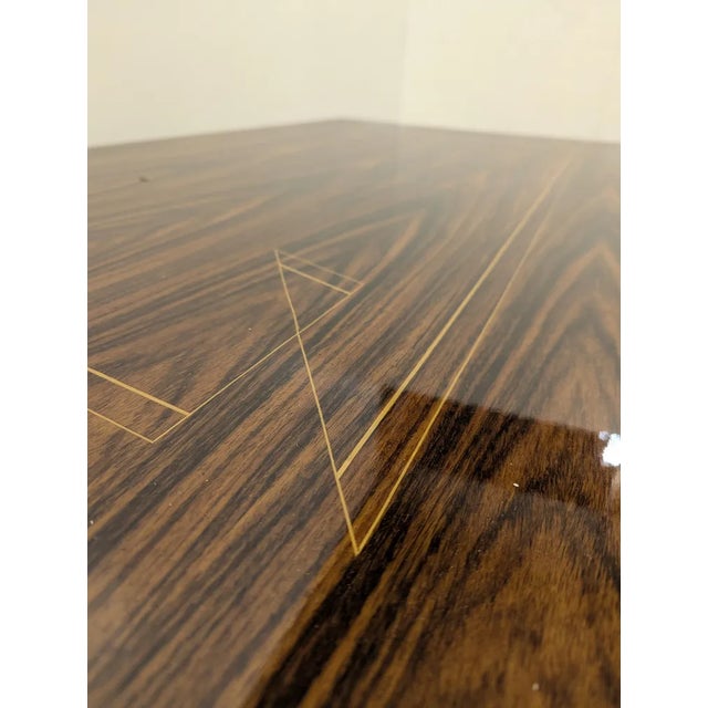 Wood Vintage Italian Coffee Table, 1950s For Sale - Image 7 of 8