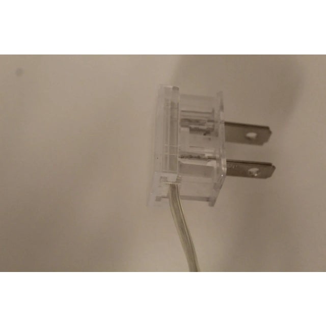 Mid 20th Century Mezza Murano Style Translucent Lamp For Sale - Image 11 of 12