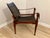 M. Hayat and Brothers Roorkee Brown Leather Safari Chairs - A Pair For Sale - Image 4 of 11