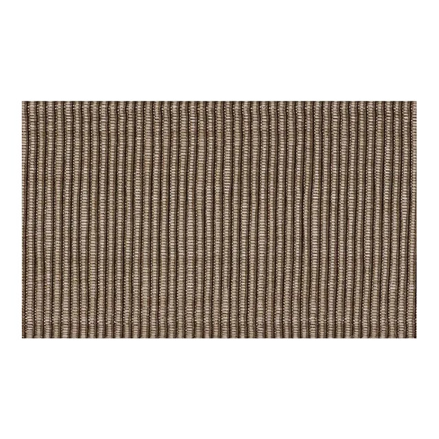Sample - Schumacher Wide Faille Tape in Taupe For Sale