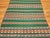 Vintage American Southwestern Blanket, Handwoven Wool, Stripe Pattern, 5x8 For Sale - Image 10 of 16