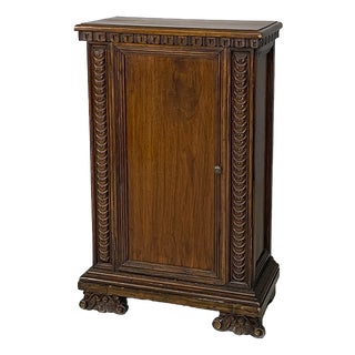 Italian Wooden Bedside Cabinet, 1800s For Sale