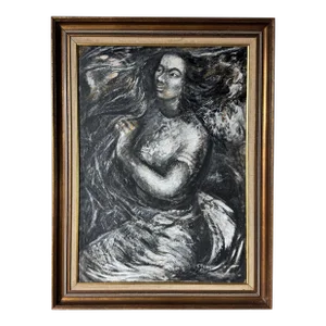 1967 Gabriel Bracho (Venezuelan 1915–1995) Oil Painting, Framed