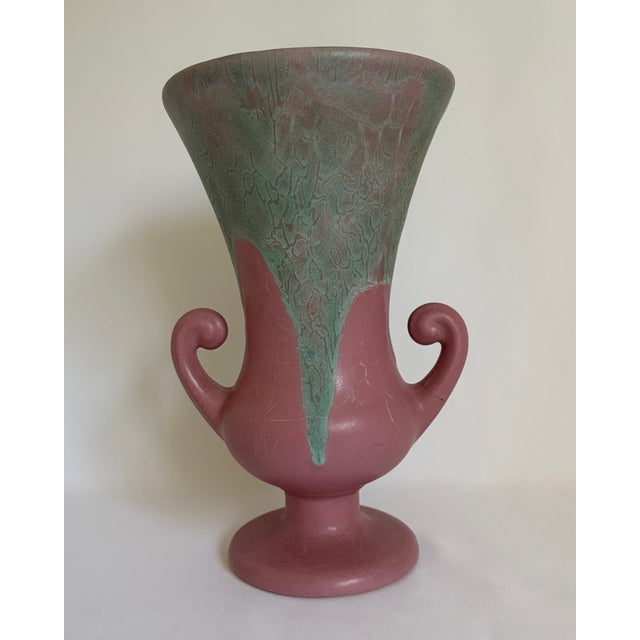 Vintage Camark Pottery Double-Handled Vase For Sale In Dallas - Image 6 of 11