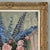 Antique Framed Oil Painting on Canvas by Lucien Hock (1899-1972), Floral Still Life in Delft Pot, Dated 1949 For Sale - Image 9 of 17