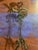 Contemporary Giampaolo Talani "The Fish, La Rosa" Oil on Board, Still Life With Fish and Rose, Tuscan Coastal Art, Contemporary Art by Italian Master, 1999 For Sale - Image 3 of 10