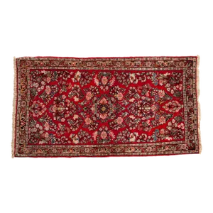 Vintage American Sarouk Rug - 2'7" X 4'8"