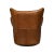 Not Yet Made - Made To Order Classic Brown Leather Chair For Sale - Image 5 of 12