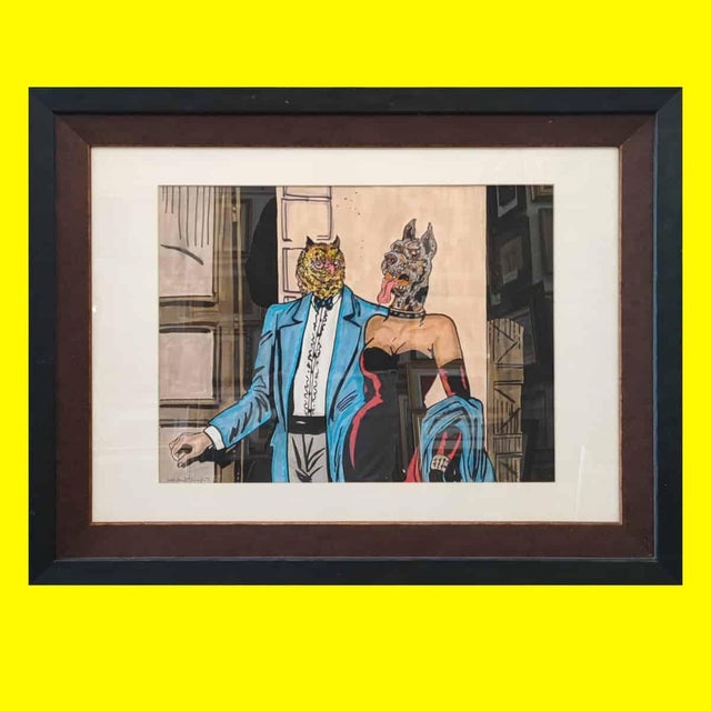 Max Hamlet, Untitled, Acrylic Painting on Board For Sale - Image 14 of 14