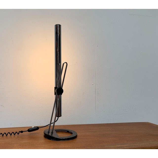 Black Space Age Postmodern German Table Lamps from Kotzolt Leuchten, 1970s, Set of 2 For Sale - Image 8 of 18