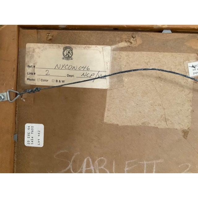 Drawing/Sketching Materials Beach Scene Pastel Tom Robert Way Attributed For Sale - Image 7 of 7