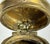 Bronze Art Nouveau Jennings Bros. Ormolu Inkwell with Milk Glass Insert For Sale - Image 8 of 10
