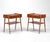 Mid-Century Swedish Teak Bedside Tables from Carlström & Co, 1960s, Set of 2 For Sale - Image 15 of 17