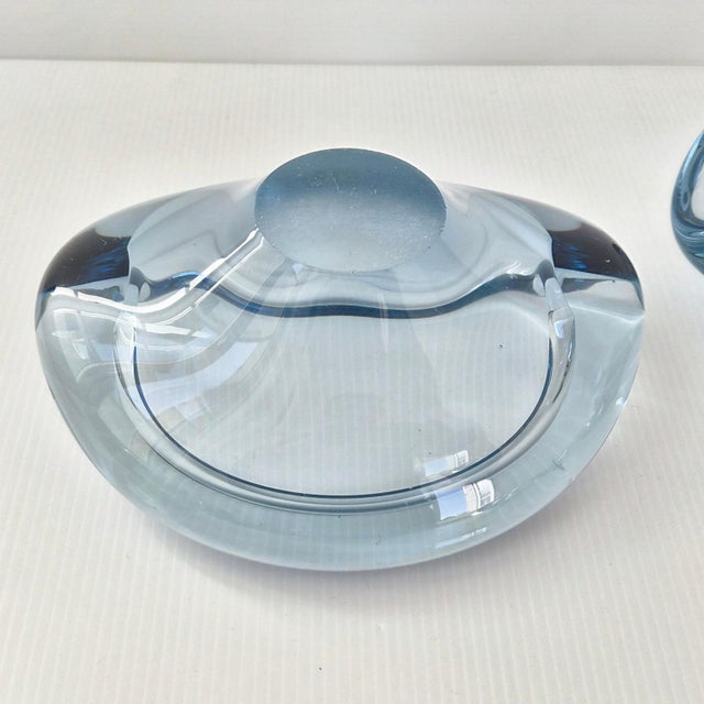 Vintage Akva Series Bowls by Per Lukten Holmegaard, 1950, Set of 7 For Sale - Image 9 of 18