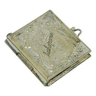 Art Nouveau Polish Notepad, 1890s For Sale