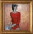 Wood "Gymnast With Chalk" Original Oil Painting by Evgeny Yasvin Circa 1961 For Sale - Image 7 of 7