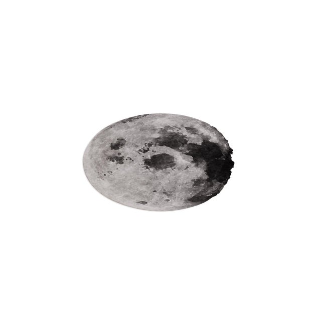 The MOON rug has a design inspired by the Moon, the closest cosmic neighbor to the Earth, and is born from its surface...