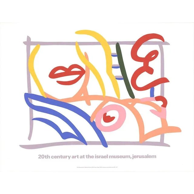 Artist: Tom Wesselmann Title: Bedroom Blonde with Green Drape Year: 1986 Signed: No Medium: Serigraph Paper Size: 20 x 26...