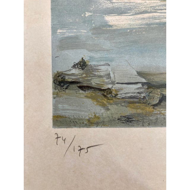 Vintage Georges LaPorte Numbered Lithograph 