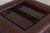 1990s Lillian August by Drexel Leather Coffee Table Ottoman For Sale - Image 5 of 15